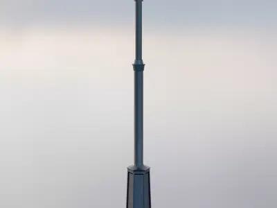 Outdoor Lamp Free low-poly 3D model