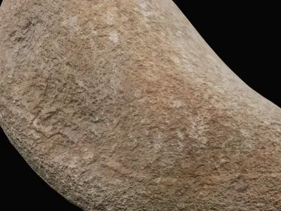 Realistic Rock 3D model