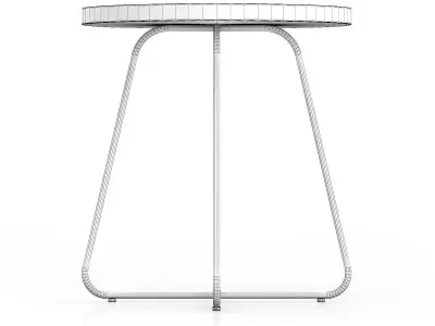 Small Black Table 3D model