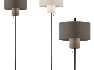Margin Floor Lamp 3D model