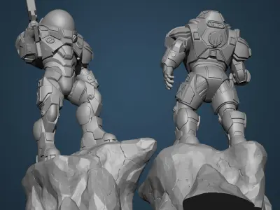 Battle Suit for 3d print 3D print model
