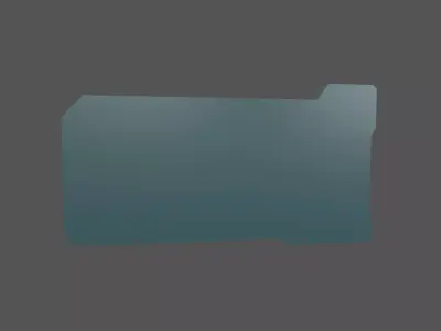 UHD High tech Graphical Interface v5 005 Low-poly 3D model