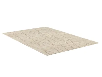 BHANDARA JUTE RUG 3D model