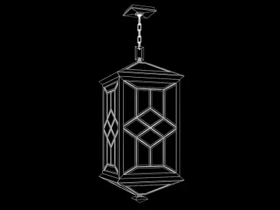 Fine Art Lamps Oxfordshire 880481ST 3D model