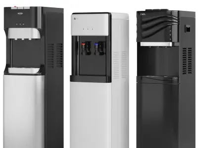 Set of purifiers 3D model