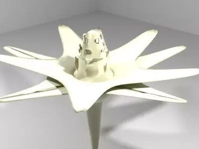 Flower - Cape 3D model