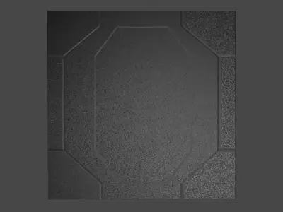 Scifi floor tile Texture