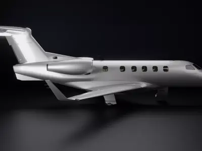 Embraer Phenom 300 Fully Detailed 3d model 3D model