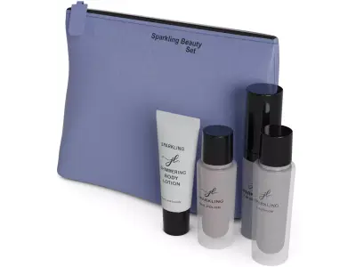 Cosmetic kits Sparkling Beauty Set 3D model