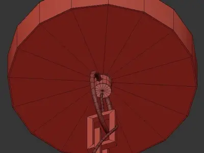 WHITE BLOOMING 3D model