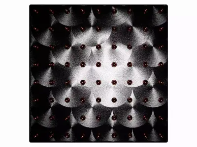 Architectural element for spaceship or industrial space Low-poly 3D model