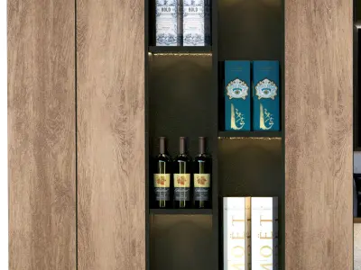 Coffee dot in minimalist style 3D model