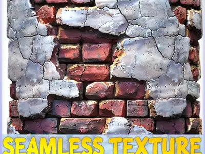Stylized Wall Seamless Texture Texture 135