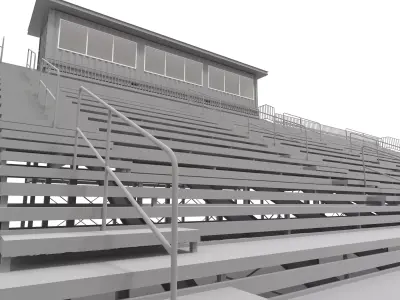 Futsal Arena 01 3D model