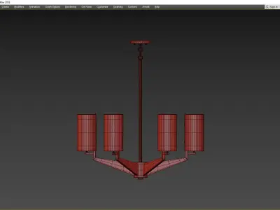 BLAKESLEE CHANDELIER Low-poly 3D model