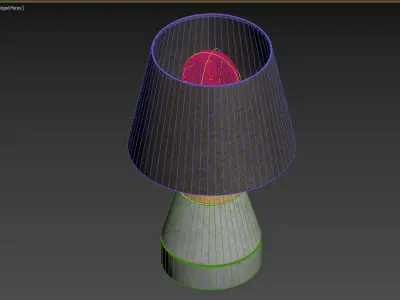 TAREGA Table lamp 3D model