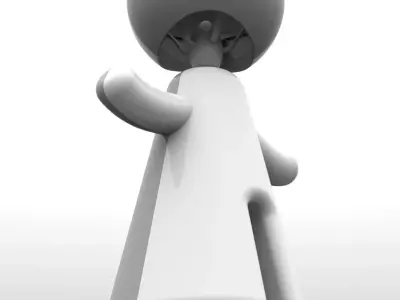 MoonLight table lamp 3D model