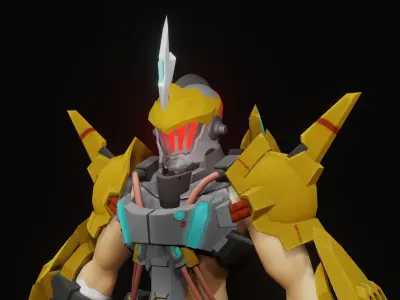 Cyberpunk XE 3D model