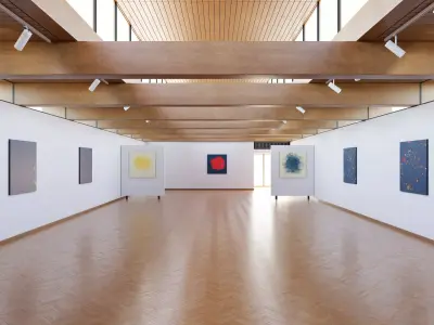 Art Museum Gallery Interior 21 Low-poly 3D model