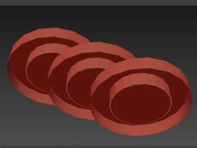 Tenue De Soiree 3600 Ceiling Light by Hind Rabii 3D model