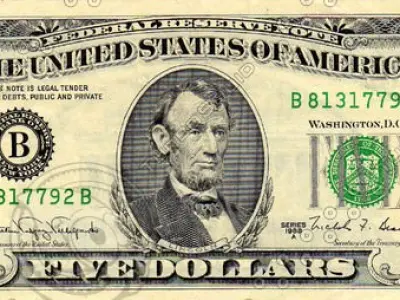 US Paper Money Collection 21 Items 3D model