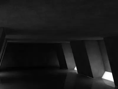 Sci Fi Tunnel 3D model