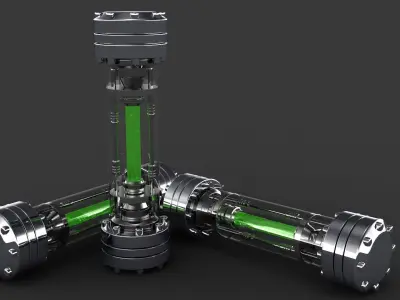 Virus Container 3D model