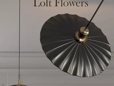 Loft Flower 3D model
