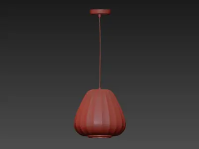 1 - Light Single Bell Pendant from Legion Furniture 3D model