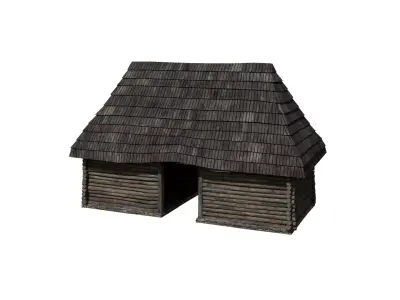 Medieval Houses Pack Free 3D model