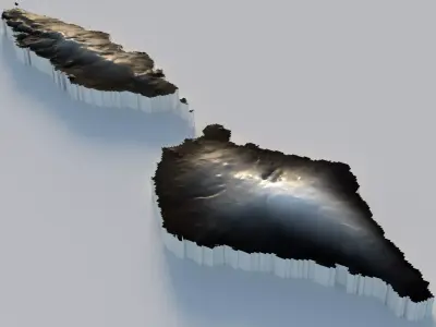Samoa Terrain Country 3D model