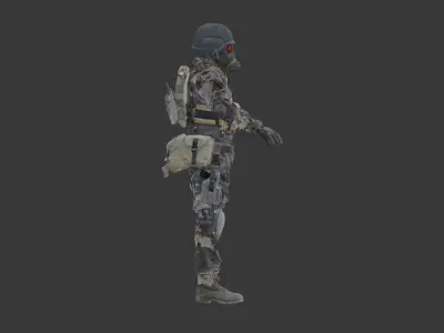 juggernaut astro toilet head 3D model