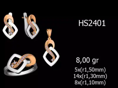 Women Rings Earrings Pendants STL OBJ FBX Details 3D print model