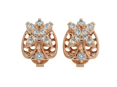 Light wt Pendant Earrings Set 3dm stl obj mtl gltf glb renders  3D print model