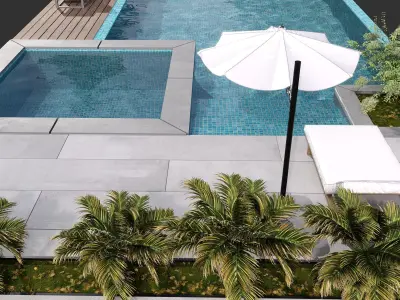 SWIMMING POOL NO89 A 3D model