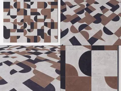 Tile Mutina Puzzle n2 3D model