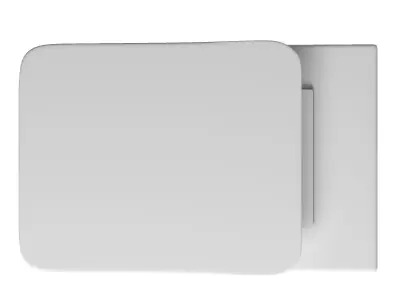 Floor Mount EWC toilet 3D model Modeled in 3ds max 3D model