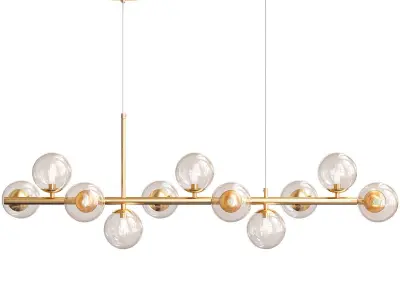 Cluster 11 Lamps 3D model