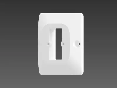 Ikea Tradfri Dimmer Adapter for Single UK Light Switch 3D print model
