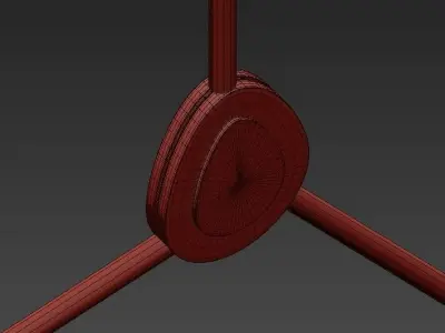 Ivy vertical 4 3D model
