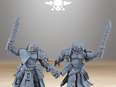 Socratis Crusaders 3D print model