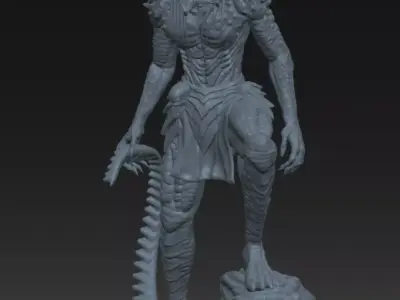 Doomsday predator 3d printing STL 3D print model