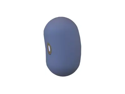 Soybean V1 006 Low-poly 3D model