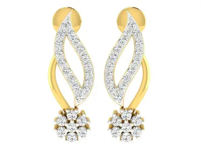 Diamond locket set for Women 3D print model purchase