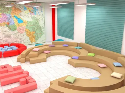 innovation  hub 3D model