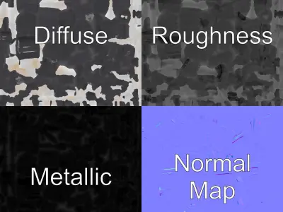 Symmetrical Black Candelabra 3D model pack Low-poly 3D model