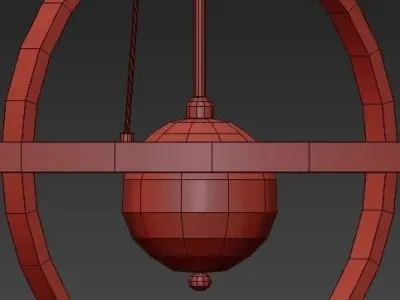 scandinavian lamps 3D model