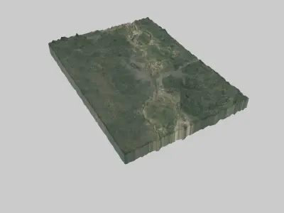 Patna City Low-poly 3D model