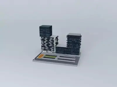 The Four Worlds the elements Free 3D model