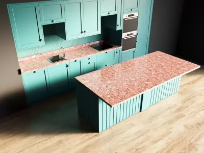112-Kitchen4 matte 10 3D model